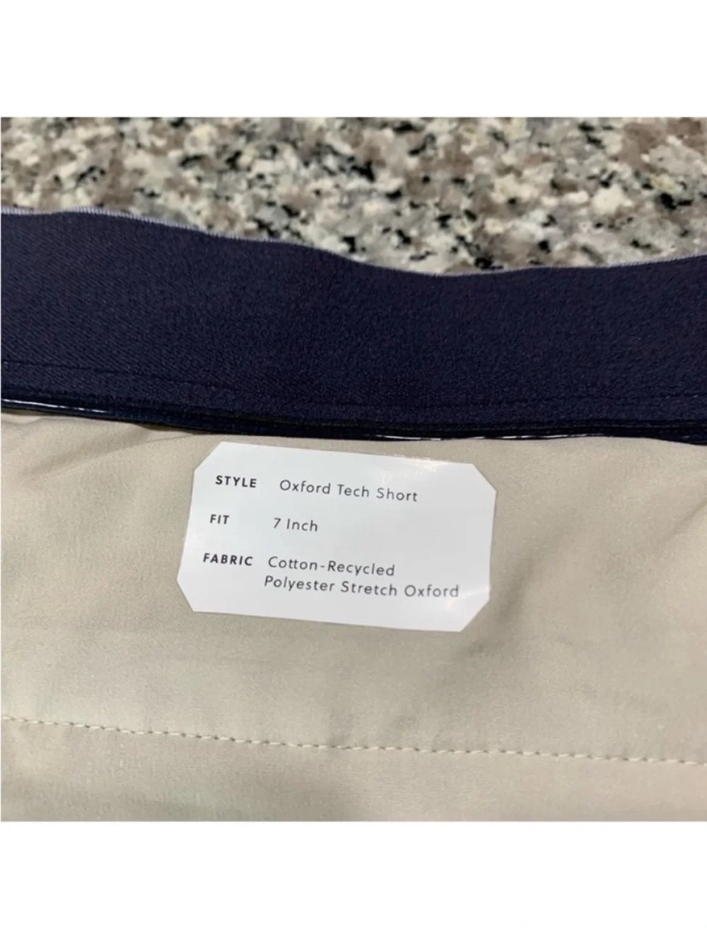 J Crew Shorts 33 Tech Oxford Blue